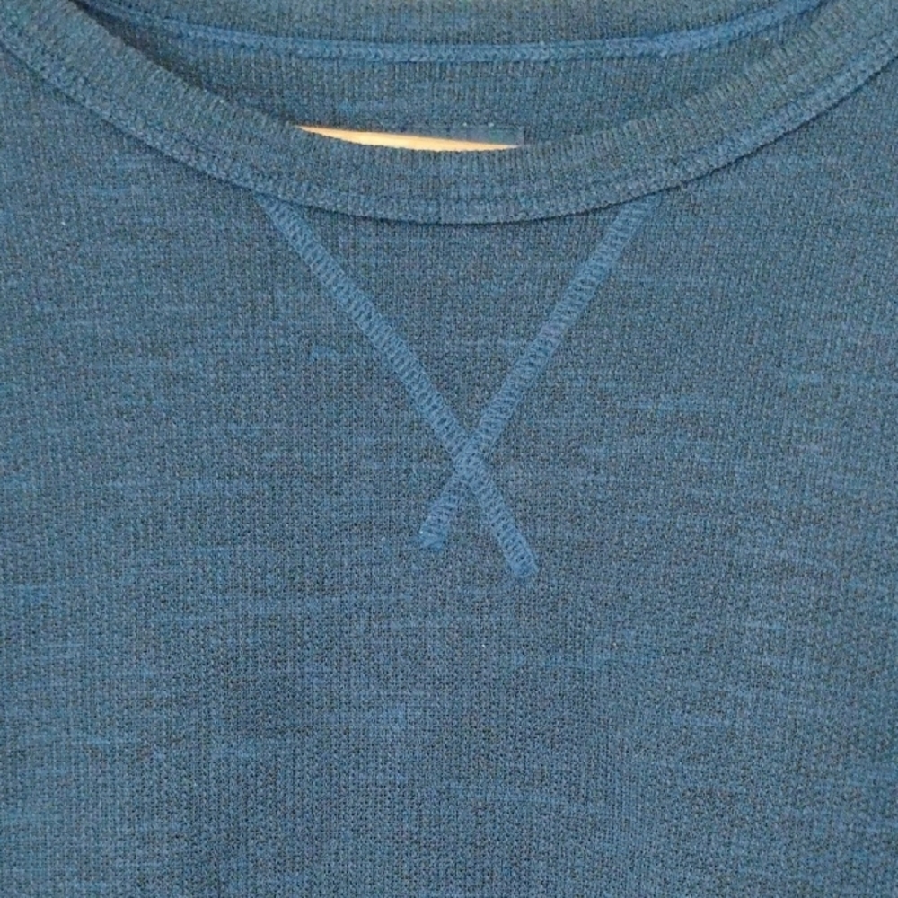 Good Man Brand Men's Navy Crewneck Sweater Size Large - Picture 6 of 6